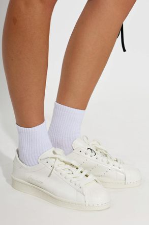 Yohji Yamamoto Y-3 Superstar Shoes, Womens, White