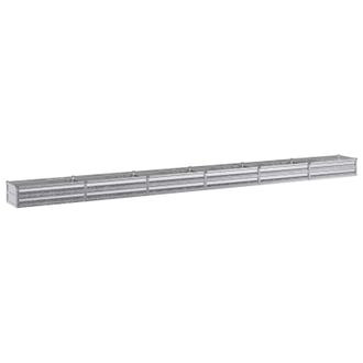 vidaXL Cama De Jard&iacute;n Elevada Plateado 480 X 40 X 24 Cm Galvanizado Vidaxl