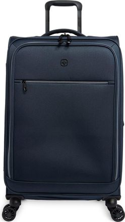 SwissGear Travel Gear 24-Inch Softside Spinner Luggage in Navy at Nordstrom Rack