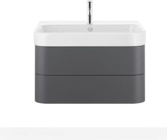 Duravit Duravit - Mueble Lavabo Happy D.2 80cm Con Rebosadero, Con Bancada
