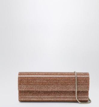 Jimmy Choo London Sweetie clutch in pink glitter acrylic fabric