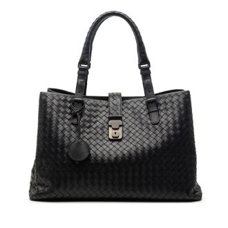 Bottega Veneta Pre-owned Bottega Veneta Medium Nappa Intrecciato Roma Tote Ladies 7QP5AS1Z3P73VIM4
