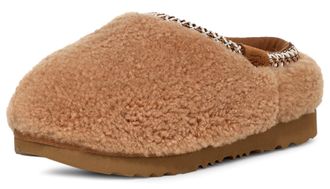 UGG Unisex Kids Tasman Maxi Curly Slipper, Chestnut, 3 UK