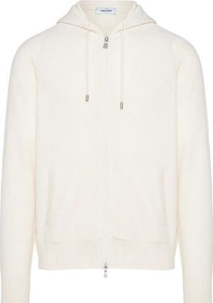 Gran Sasso Heren, Sweatshirts & Hoodies, Wit, Maat: L Wol