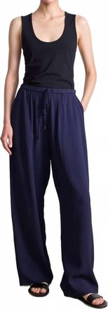 Apiece Apart Kari Pull On Pants In Midnight