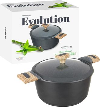 KASANOVA Casseruola 20 cm con coperchio Evolution