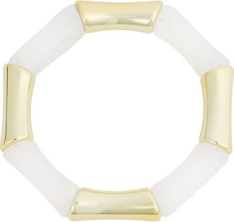 Panacea Beaded Stretch Bracelet in White at Nordstrom Rack