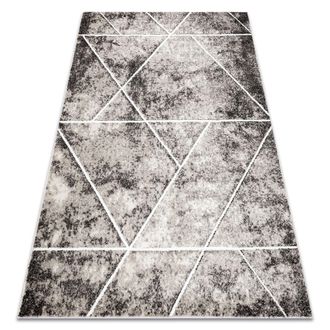 RugsX Rugsx - Alfombra Mateo 8031/944 Moderna, Geom&eacute;trica, Tri&aacute;ngulos - Estructural Gris / Beige Beige 120x170 Cm