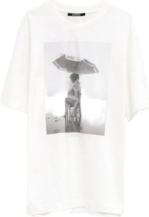 Jacquemus T-shirt - Heren - T-shirts - Wit - S - Tops