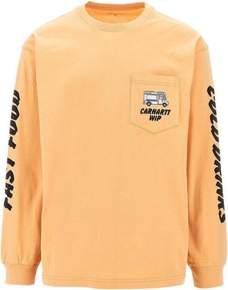 Carhartt Work in Progress Cold Drinks long-sleeved T-shirt Man XL
