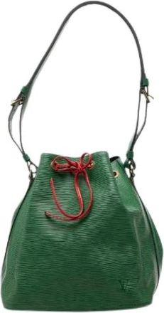 Louis Vuitton Pre-owned Epi Petit Noe Shoulder Bag - Pre-owned - Mujer - Verde - ONE SIZE