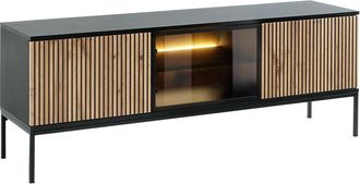 Mirjan24 Mobilier1 - Mueble Tv Soferi 102, N&uacute;mero De Puertas: 0, N&uacute;mero De Cajones: 0, 154x56x39cm, Led