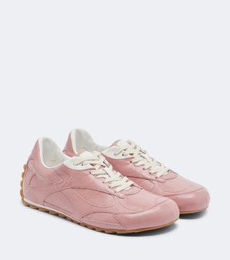 Bottega Veneta Orbit Flash leather sneakers