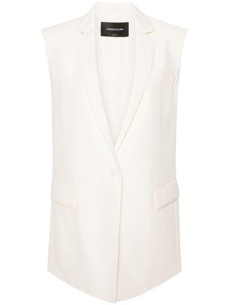 Fabiana Filippi Gilet monopetto - Toni neutri