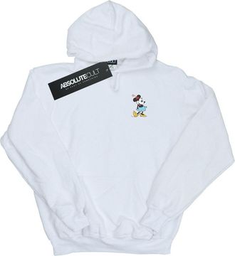 Disney Dames/Dames Minnie Mouse Kick Chest Hoodie (Wit)