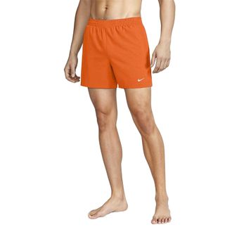 Nike Heren geborduurd logo zwembroek Regular (Oranje)