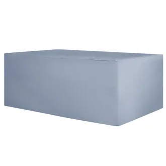 Beliani Cubierta Impermeable Para Muebles De Jard&iacute;n Tela Recubierta De Pvc Gris 275 X 230 X 70 Cm Maestro Chuva