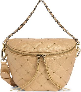 Hobo Miri Leather Belt Bag in Dusty Gold at Nordstrom Rack