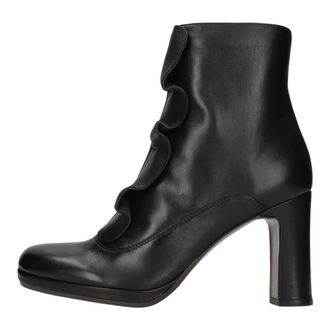 Chie Mihara Schoenen, Dames, Zwart, 40 EU, Leer, Upicoli Besalu Enkellaarsjes