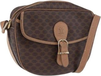 Celine Pre-owned Borsa a Spalla Vintage in Tela - - Pre-owned - Donna - Marrone - ONE SIZE