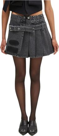 AMBUSH Denim Skirts - Dames - Spijkerrokken - Zwart - W26 - Denim - Rokken