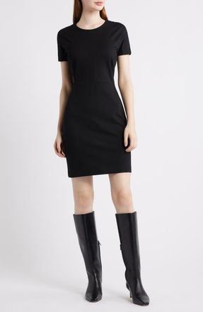 BOSS Edulis Sheath Dress in Black at Nordstrom, Size Medium