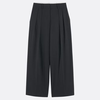 La Redoute Collections Wijde broek met plooien