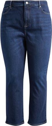 NYDJ Marilyn High Waist Ankle Straight Leg Jeans in Indigo Seine at Nordstrom Rack, Size 2