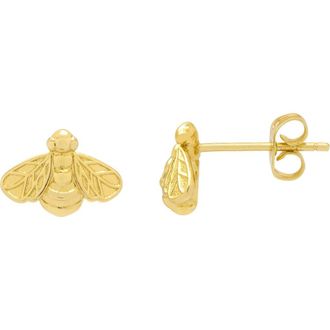 Estella Bartlett Bee Stud Earrings in Gold at Nordstrom