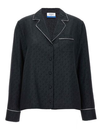Off-white Off Jaquard Pajama Shirt