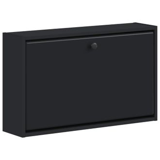 vidaXL Armario De Zapatos Montado En La Pared Breda 71 X 17 X 43 Cm Vidaxl