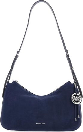 Michael Michael Kors Nolita medium schoudertas met logo-bedel - Blauw