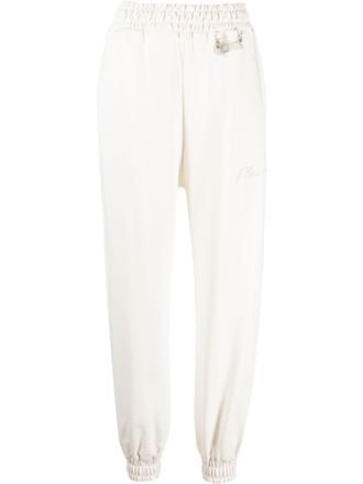 Philipp Plein Pantaloni sportivi elasticizzati - Bianco