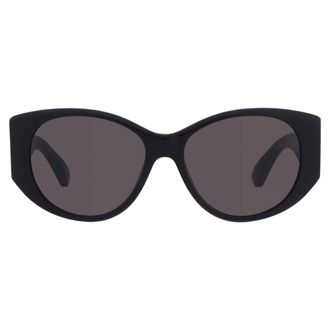 Balenciaga Grey Cat Eye Ladies Sunglasses BB0455S 001 55