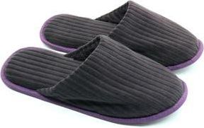 Portolano Corduroy Scuff Slipper in Brown/Grape at Nordstrom Rack, Size X-Large