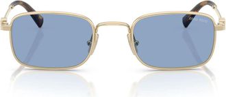 Miu Miu Sunglasses Mua53 S Zvn60 O Gold/Blue Women