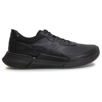 Ecco Ecco Biom 2.2 830764 Full Grain Leather Mens Comfort Trainers - UK 7.5 - US 7-7.5 Men - EU 41 - Black - Size:UK 7.5