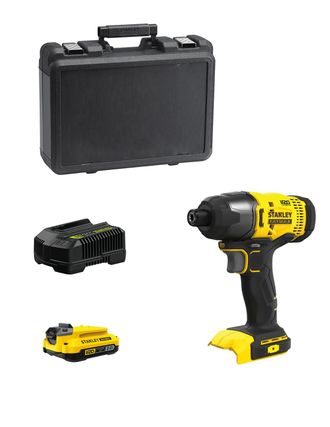 Stanley Atornillador De Impacto Fatmax Sfmcf800d1k (1 X 2,0 Ah + Cargador + Malet&iacute;n)
