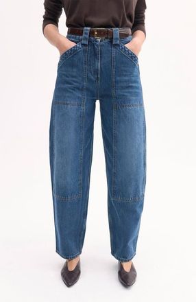 Co Denim Patch Pocket Jean in Indigo at Nordstrom, Size 3131