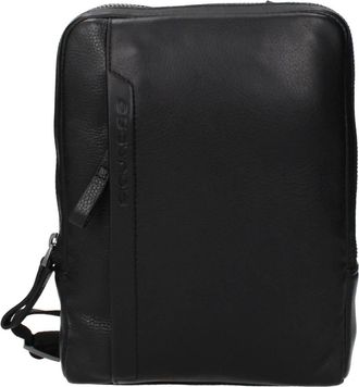 Piquadro Outca 4263S94N Crossbodytas - Heren - Schoudertassen - Zwart - ONE Size - Leer - Tassen