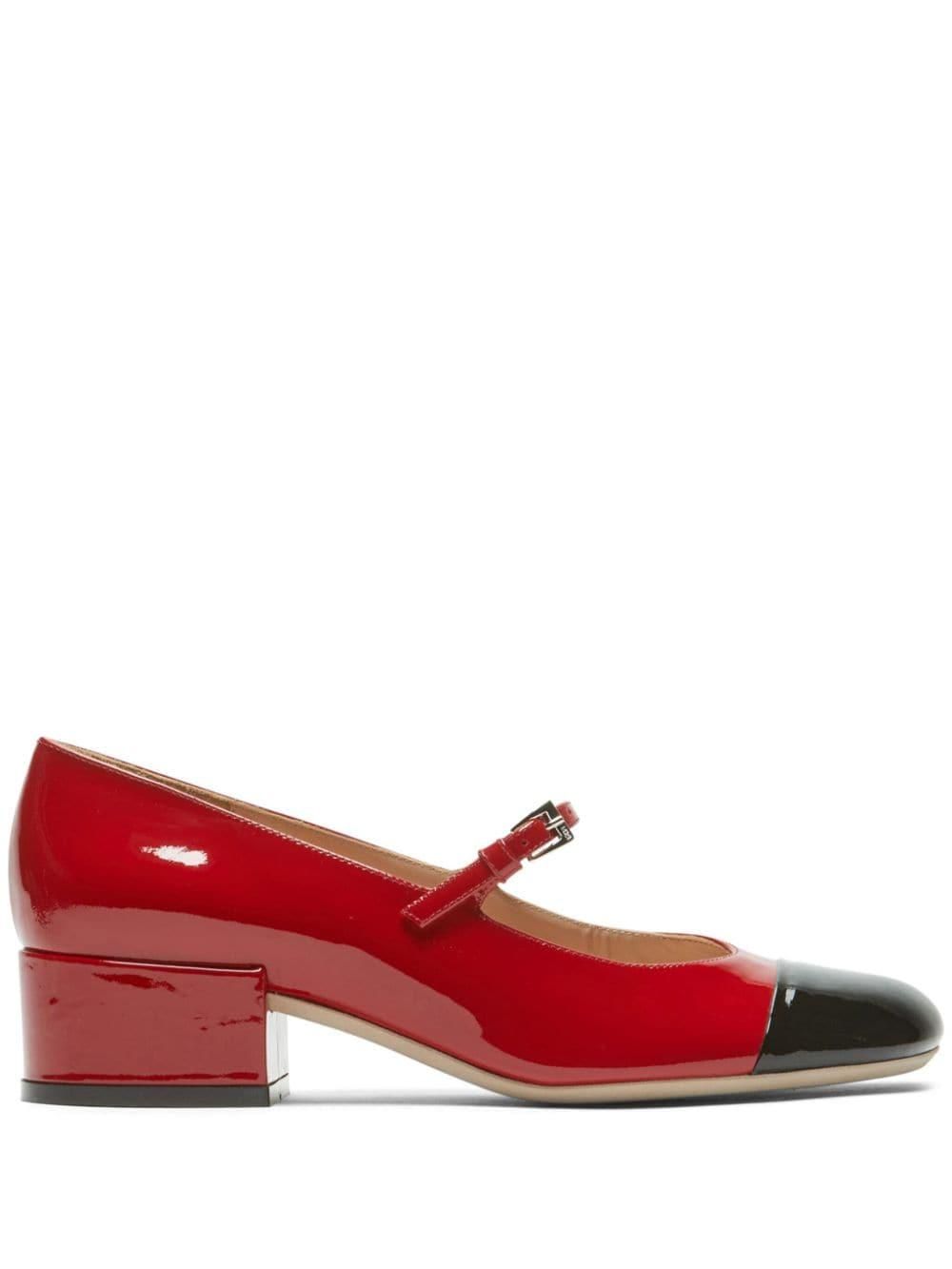 Bviennic - Chaussures Femme Mary Jane à Talon Bloc 5 Cm - Taille 34 à 46
