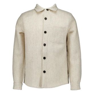 Profuomo Overhemden, Heren, Wit, M, Lange Mouw Overhemden