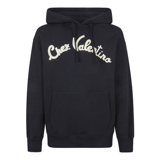 Valentino Garavani Hoodies, male, Black, Size: M Chez Hoodie