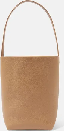 The Row N/S Park Medium leather tote bag