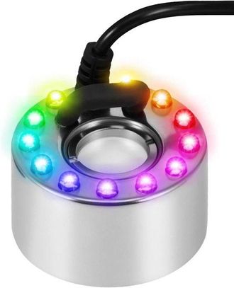 OEM M&aacute;quina De Nebulizaci&oacute;n Ultras&oacute;nica Con Iluminaci&oacute;n Led De Colores Para Estanques Y Fuentes De Agua