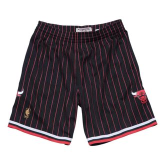 Mitchell & Ness Chicago Bulls Swingman Shorts 1996-97 - - Sport - Uomo - Nero - M