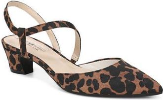 Life Stride Minimalist Pointed Toe Pump in Brown Multi at Nordstrom, Size 6.5