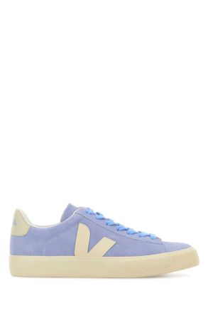 Veja Powder Blue Suede Campo Sneakers