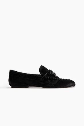 H&M Loafer aus Leder - Schwarz