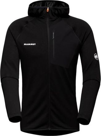 Mammut Aenergy Light ML Hooded Jacket Fleecejacke für Herren | schwarz